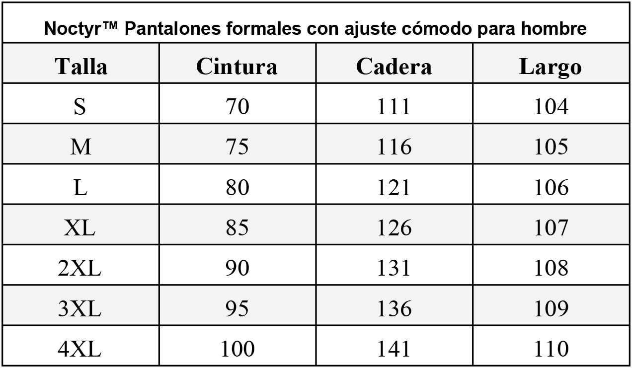 Noctyr™ Men's Formal Pants with Comfortable Fit