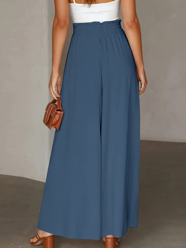 Corae™ Wide Leg Loose Pants with High Waist and Drawstring
