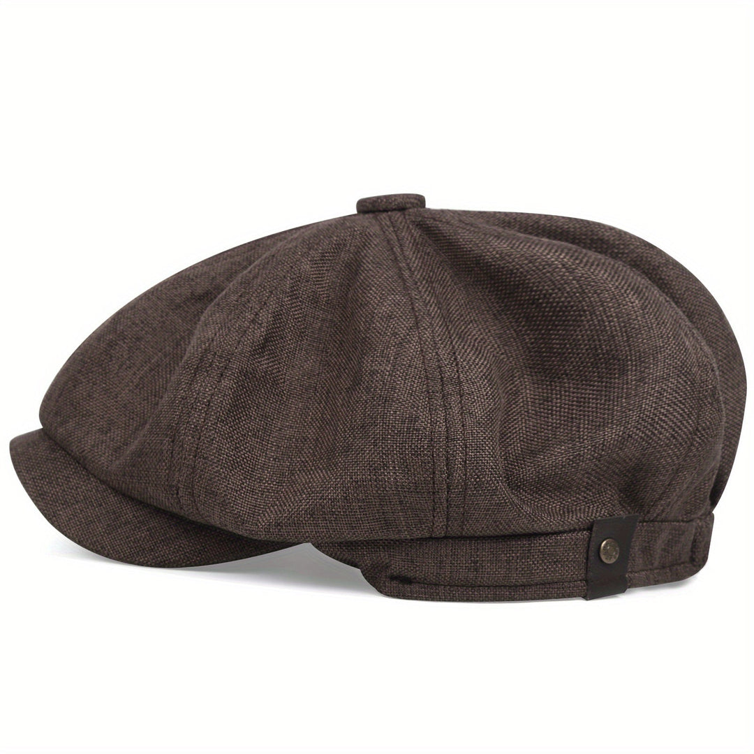 Havron™ British Style Octagonal Cap for Men