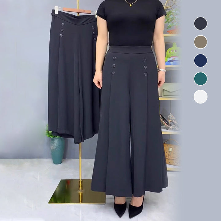 Ansira™ Elegant Pleated Wide Leg Pants