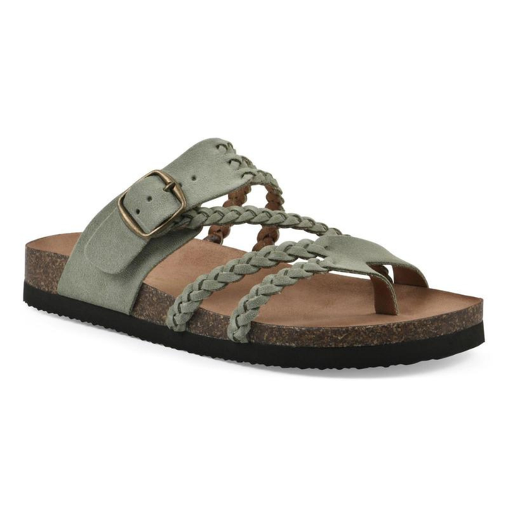 Pixith | Braided Cork Sandals