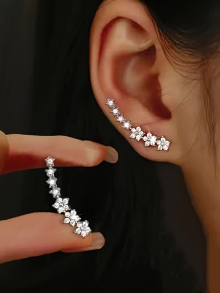 Soreya™ Elegant Floral Earrings with Timeless Style