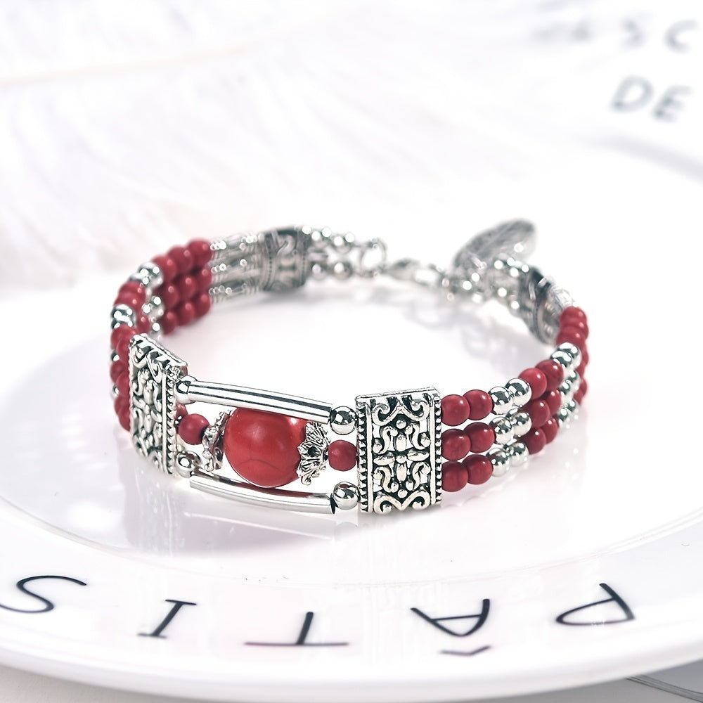 Jessae™ Natural Stone Bracelet with Artisan Style and Natural Energy