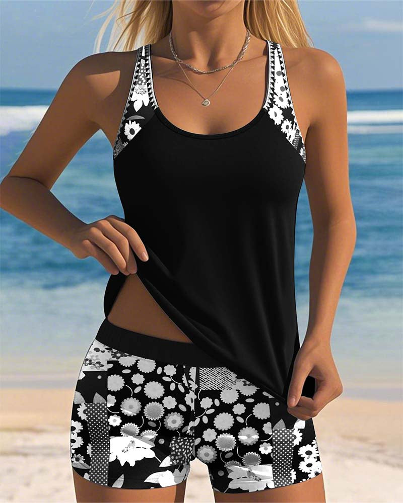 Velora™ Elegant Swimsuit Set with Modern Style