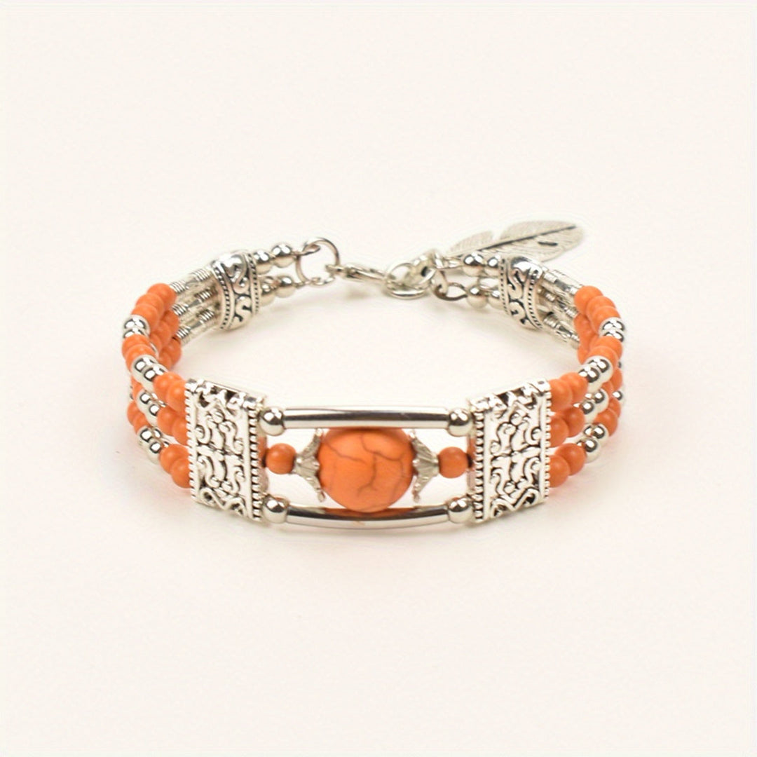 Jessae™ Natural Stone Bracelet with Artisan Style and Natural Energy