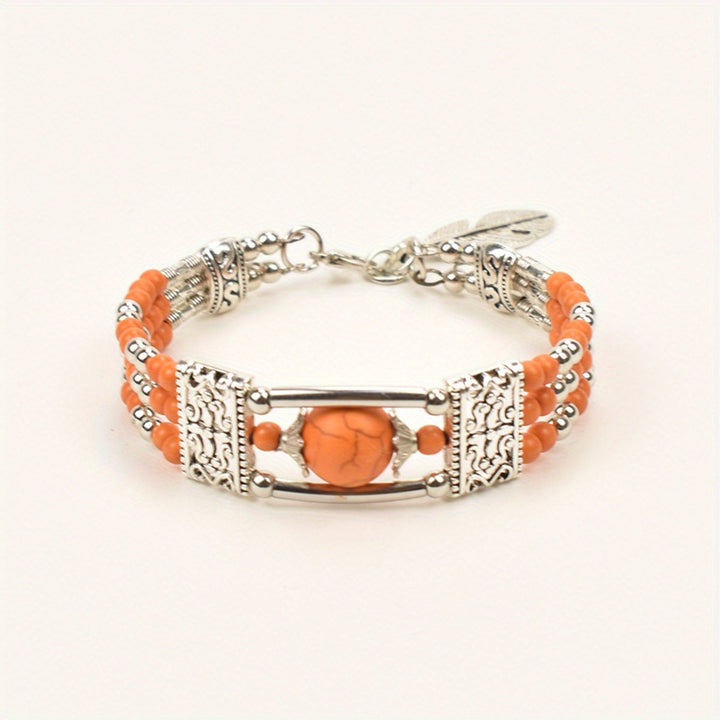 Jessae™ Natural Stone Bracelet with Artisan Style and Natural Energy
