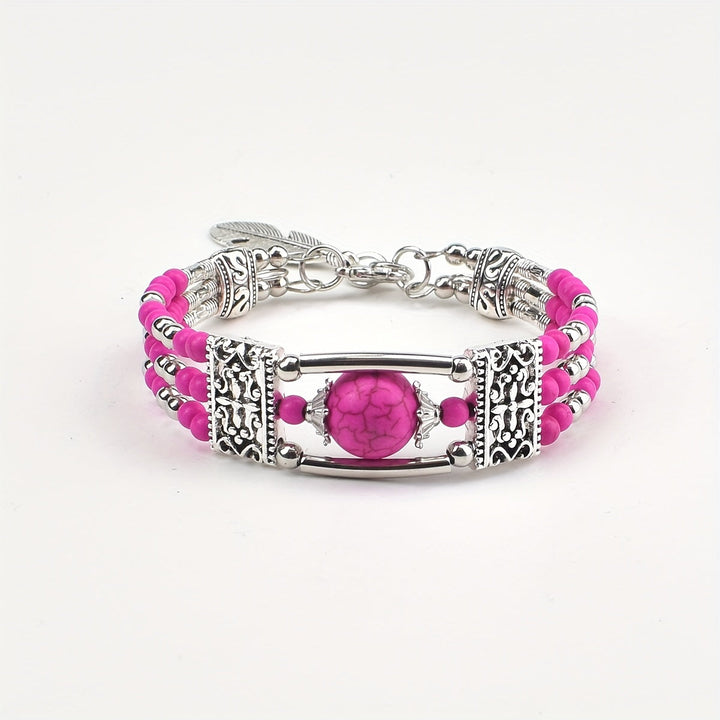 Jessae™ Natural Stone Bracelet with Artisan Style and Natural Energy