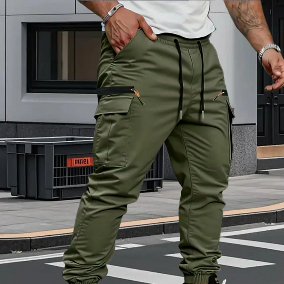 Taviero™ Men's Stretch Cargo Jogger Pants