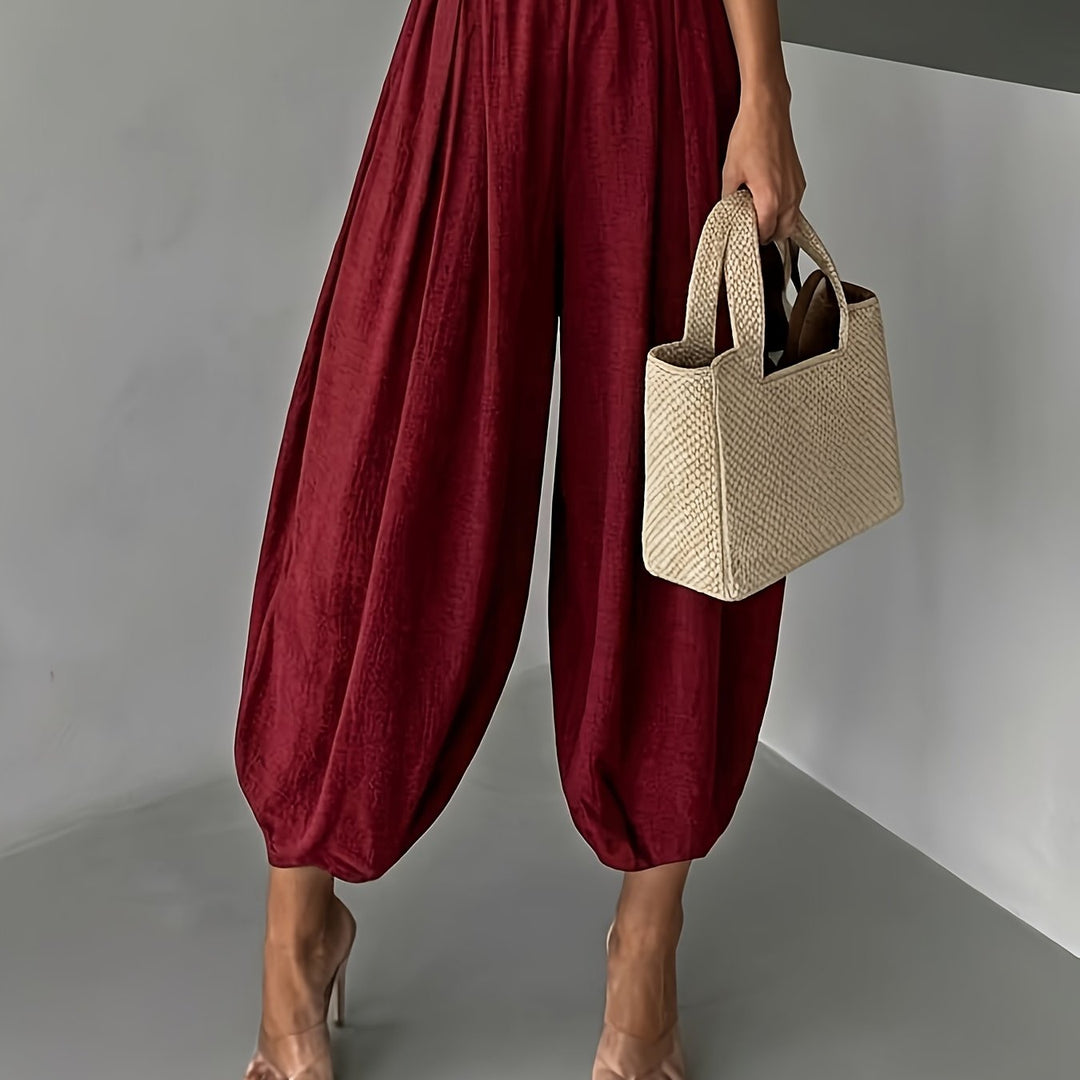 Harlyn™ Loose Fit Harem Pants with Relaxed Style