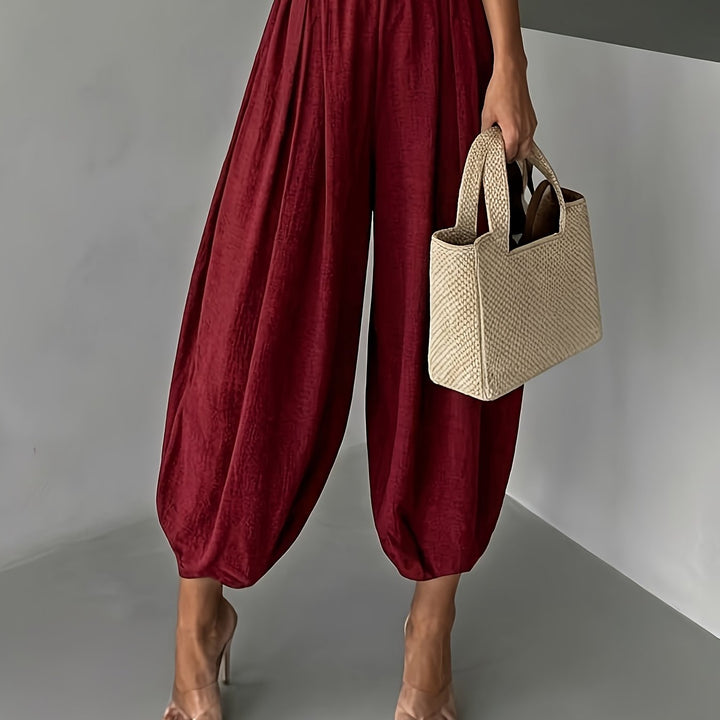 Harlyn™ Loose Fit Harem Pants with Relaxed Style
