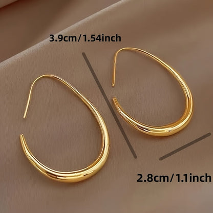Raya™ Minimalist Drop Earrings with Elegant Design