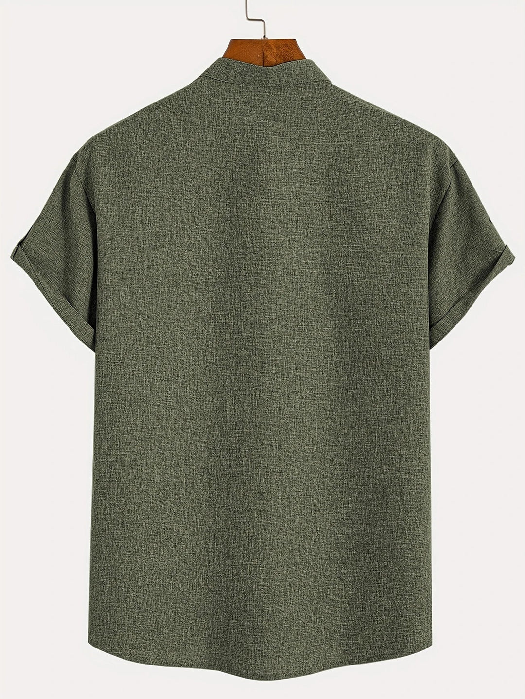 Hayes™ Elegant Short Sleeve High Neck Shirt