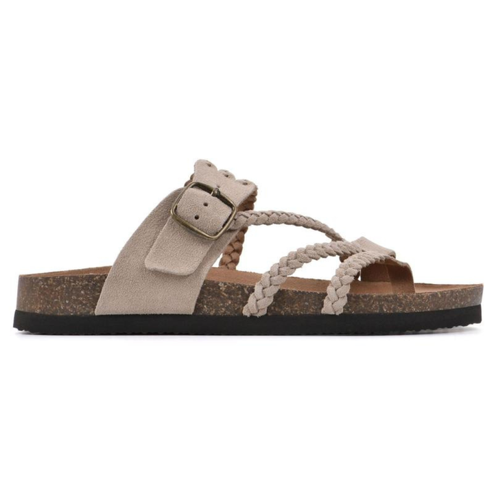 Pixith | Braided Cork Sandals
