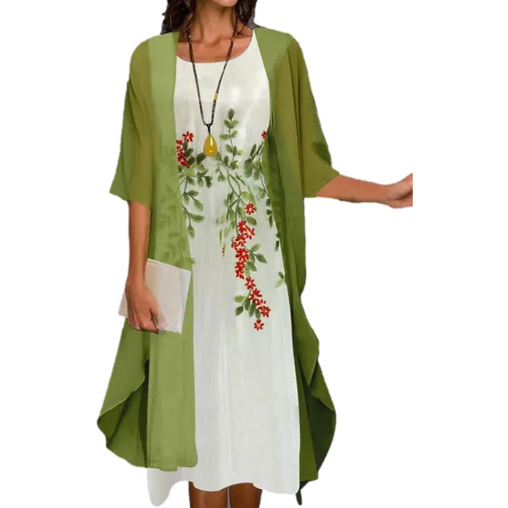 Fawn™ Fitted Party Dress with Glam Touch