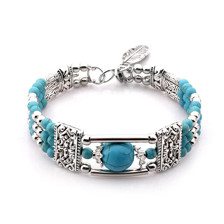 Jessae™ Natural Stone Bracelet with Artisan Style and Natural Energy