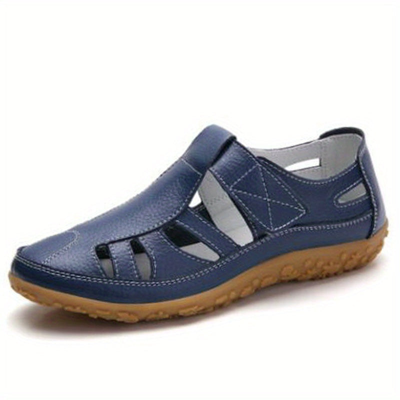 Norah™ Handmade Leather Moccasins with Soft Sole and Vintage Design