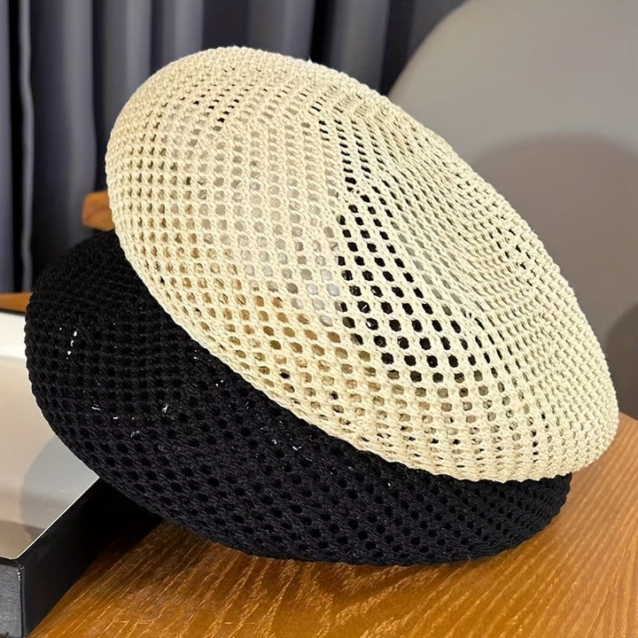 Livia | Vintage Breathable Beret for Women with Artistic Style