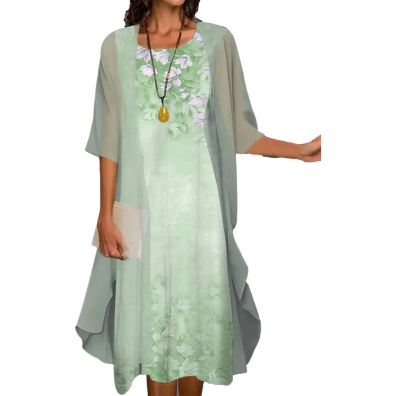 Fawn™ Fitted Party Dress with Glam Touch