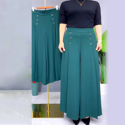 Ansira™ Elegant Pleated Wide Leg Pants