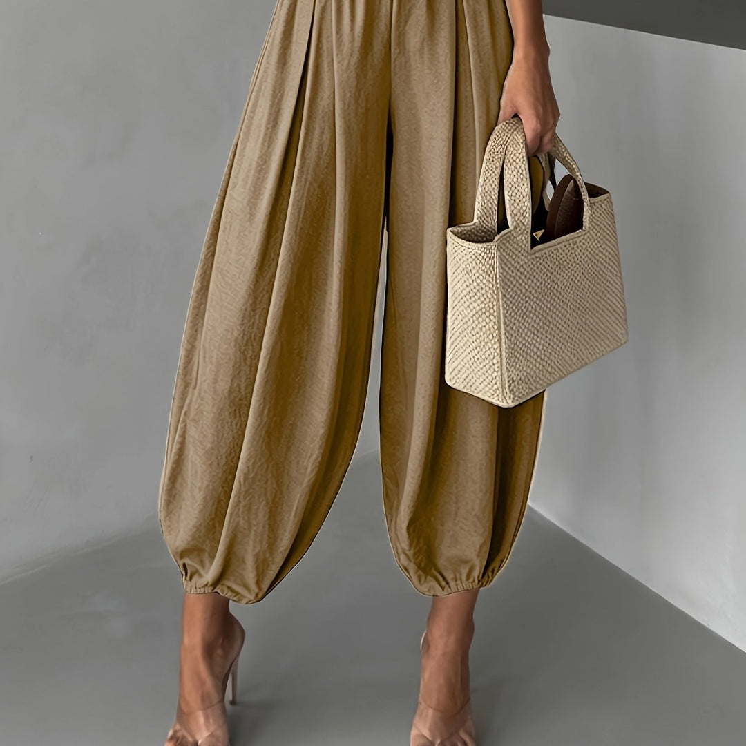Harlyn™ Loose Fit Harem Pants with Relaxed Style
