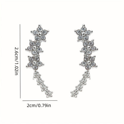 Soreya™ Elegant Floral Earrings with Timeless Style