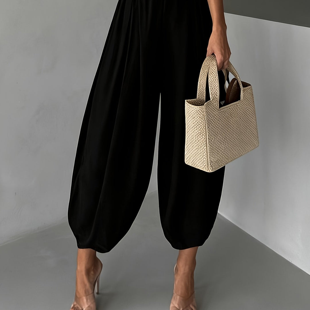 Harlyn™ Loose Fit Harem Pants with Relaxed Style