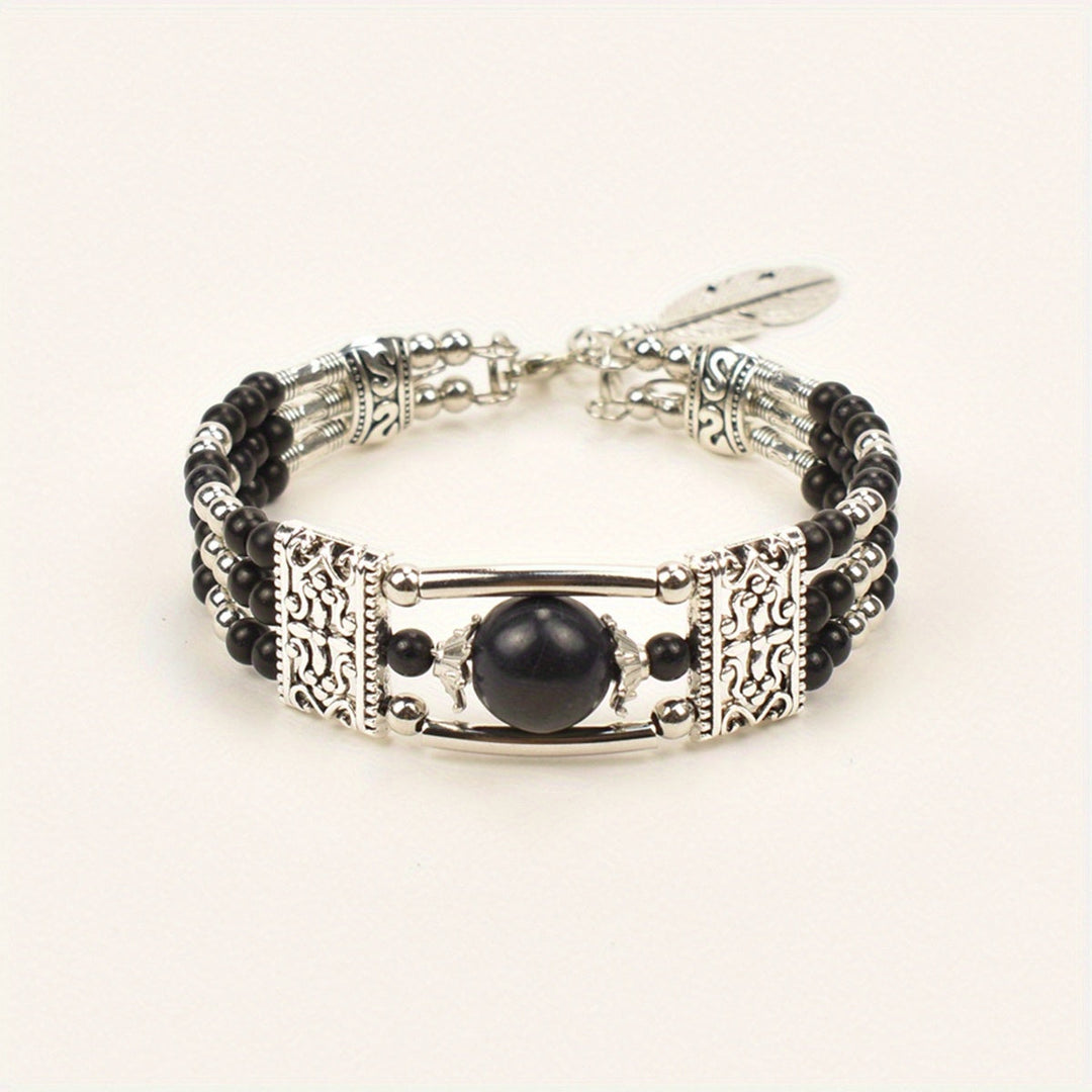 Jessae™ Natural Stone Bracelet with Artisan Style and Natural Energy