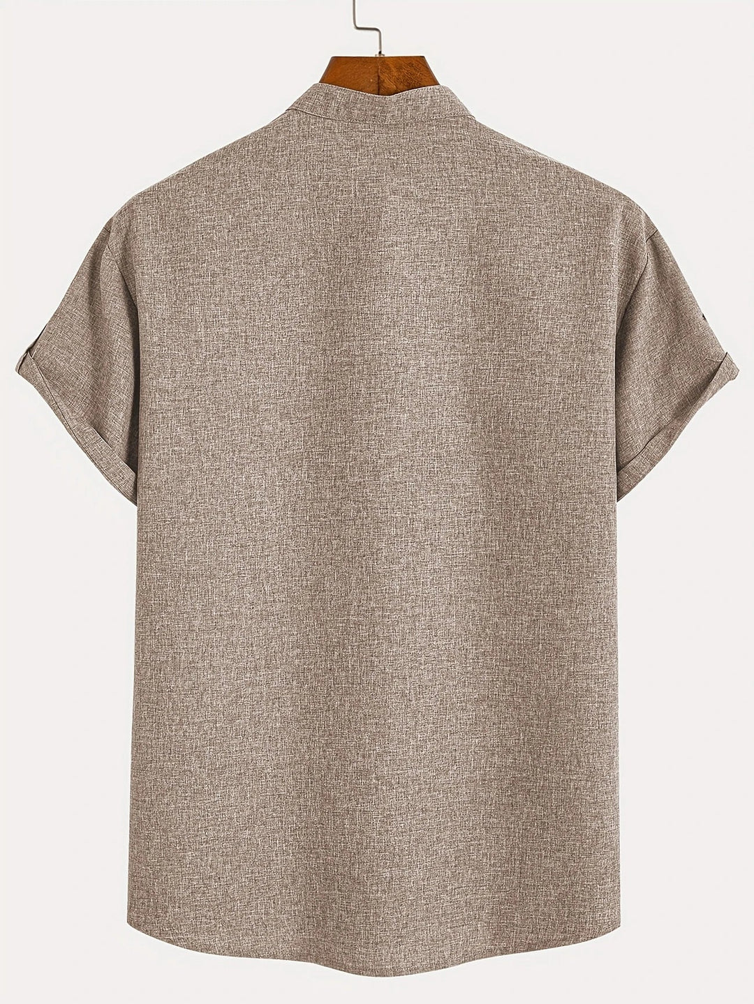 Hayes™ Elegant Short Sleeve High Neck Shirt
