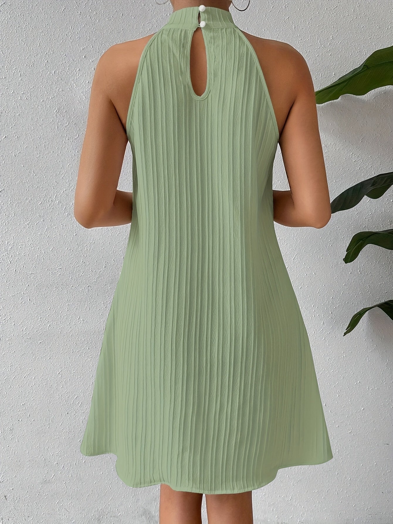 Alora™ Short Bohemian Striped Dress