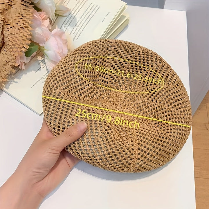 Livia | Vintage Breathable Beret for Women with Artistic Style
