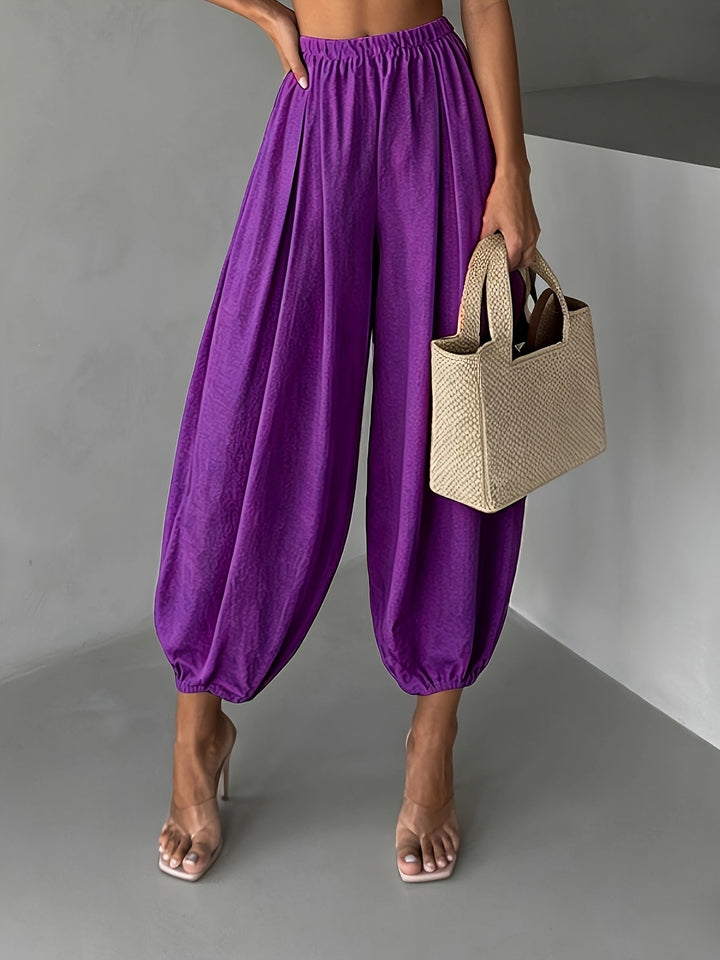 Harlyn™ Loose Fit Harem Pants with Relaxed Style