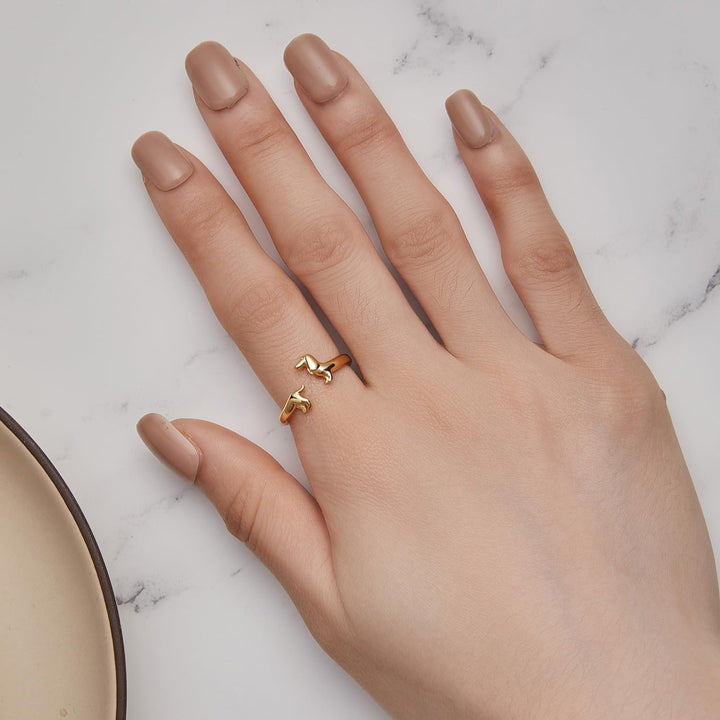 Perrira™ Minimalist Dachshund Ring