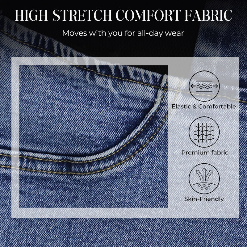 Yara™ Women's High-Waisted Jeans with Stretch Legs