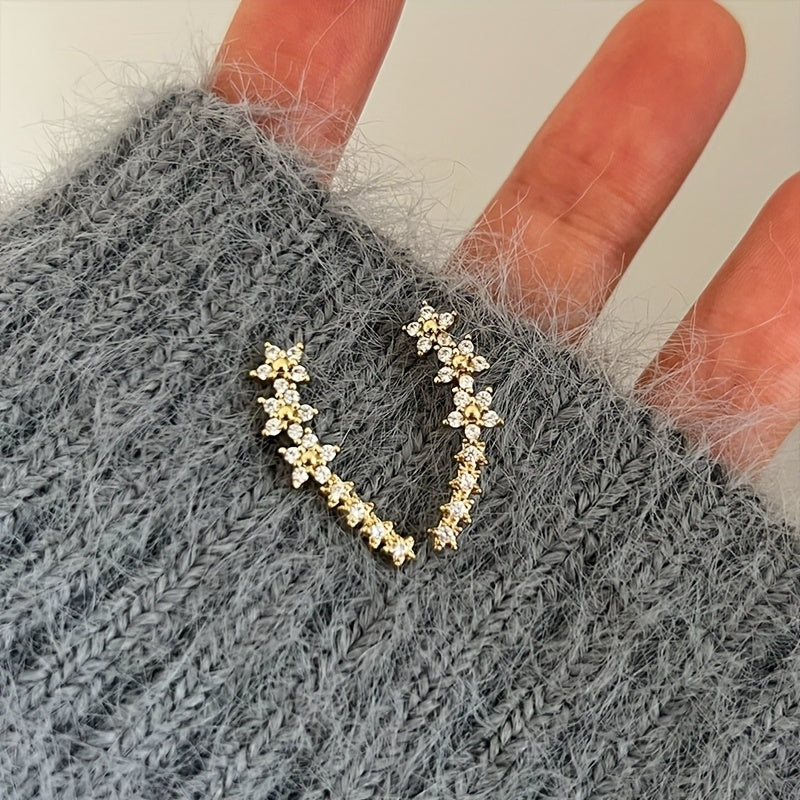 Soreya™ Elegant Floral Earrings with Timeless Style