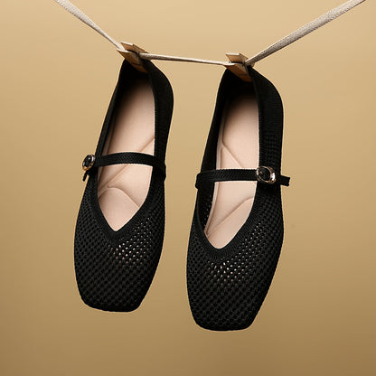 Rheira™ Elegant Mary Jane Ballet Flats for Women