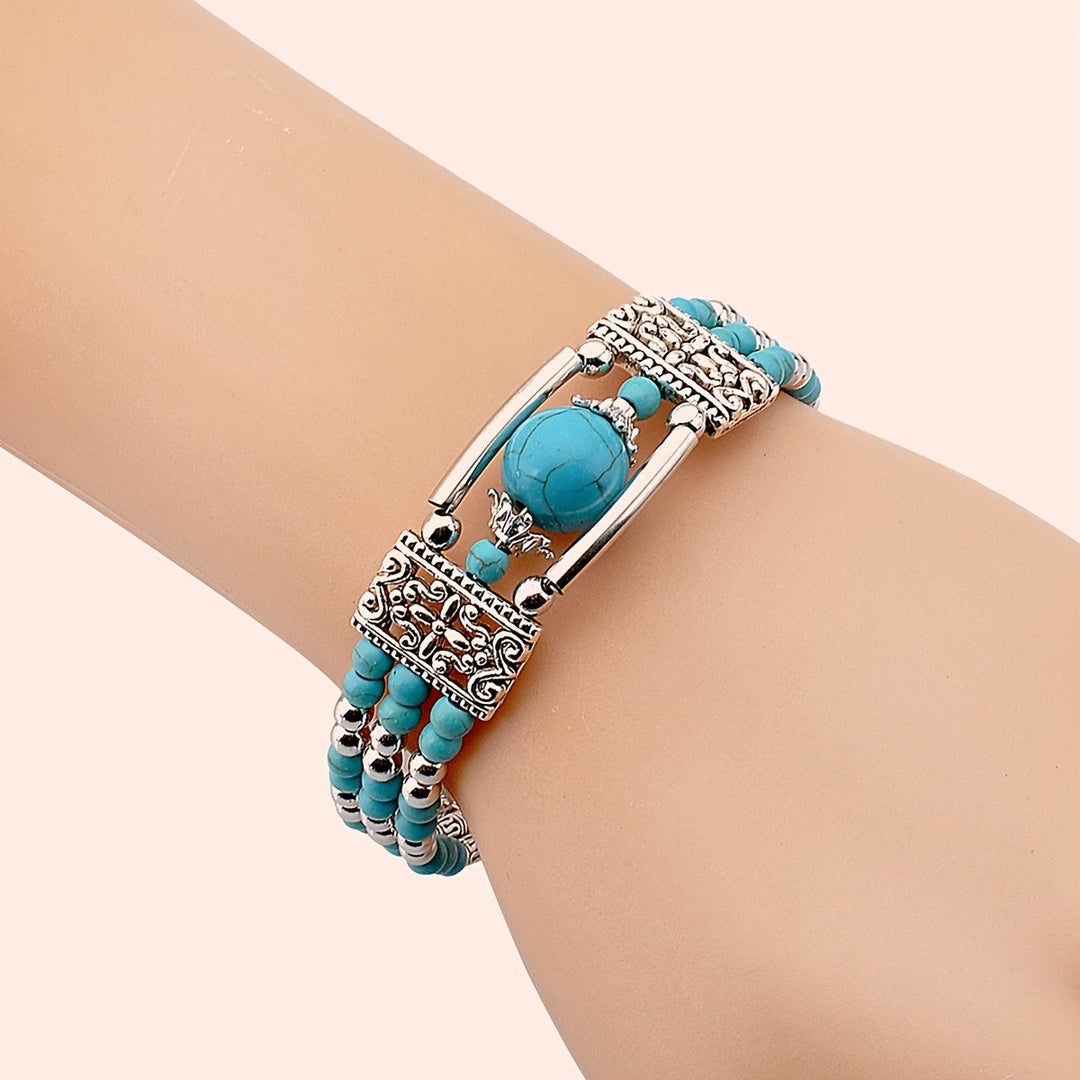 Jessae™ Natural Stone Bracelet with Artisan Style and Natural Energy