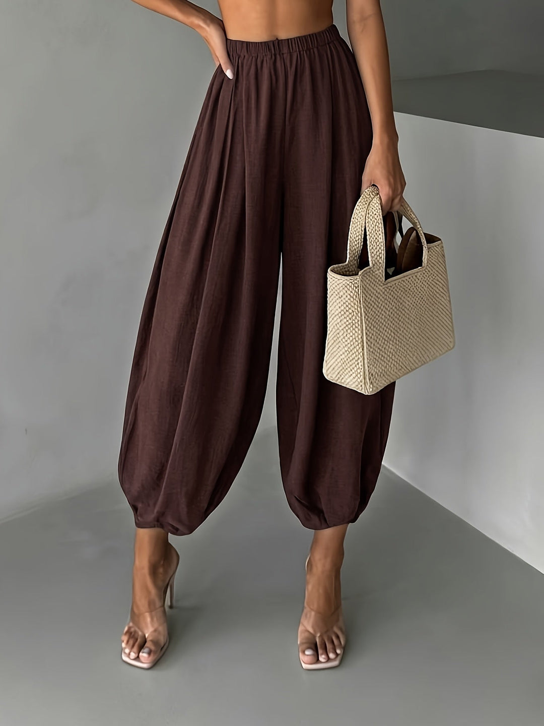Harlyn™ Loose Fit Harem Pants with Relaxed Style
