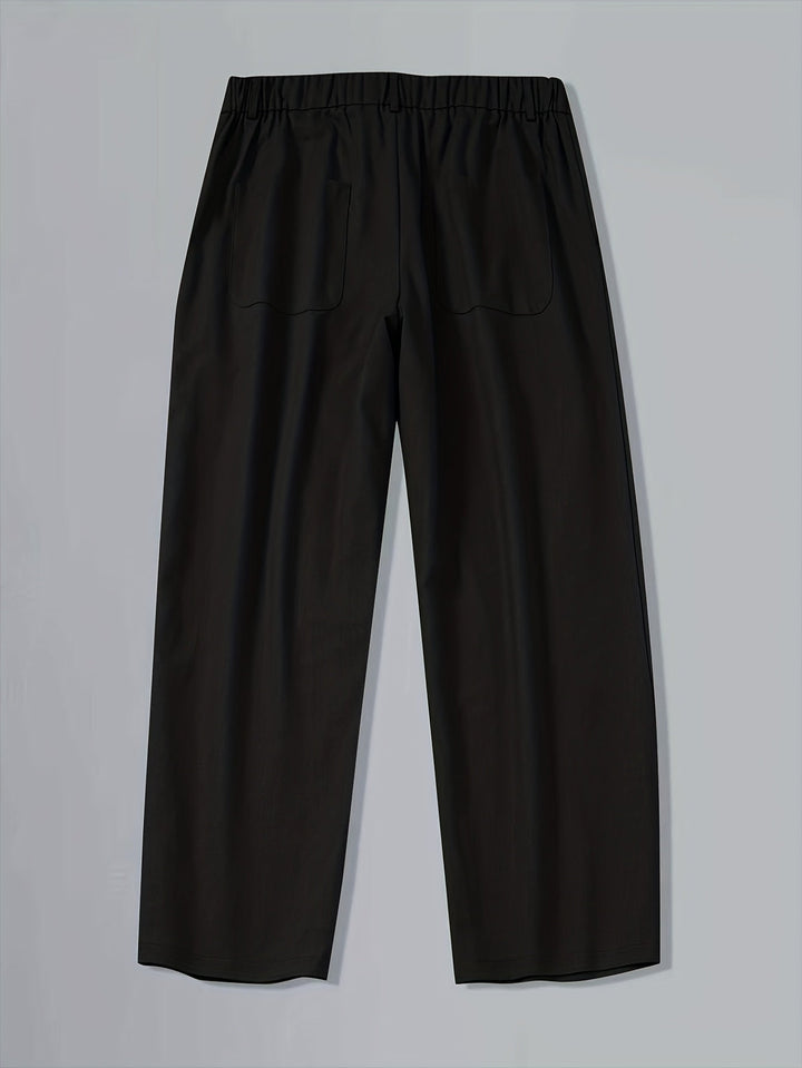 Vruxeth | Straight Leg Pants for Men with Relaxed Fit and Modern Style