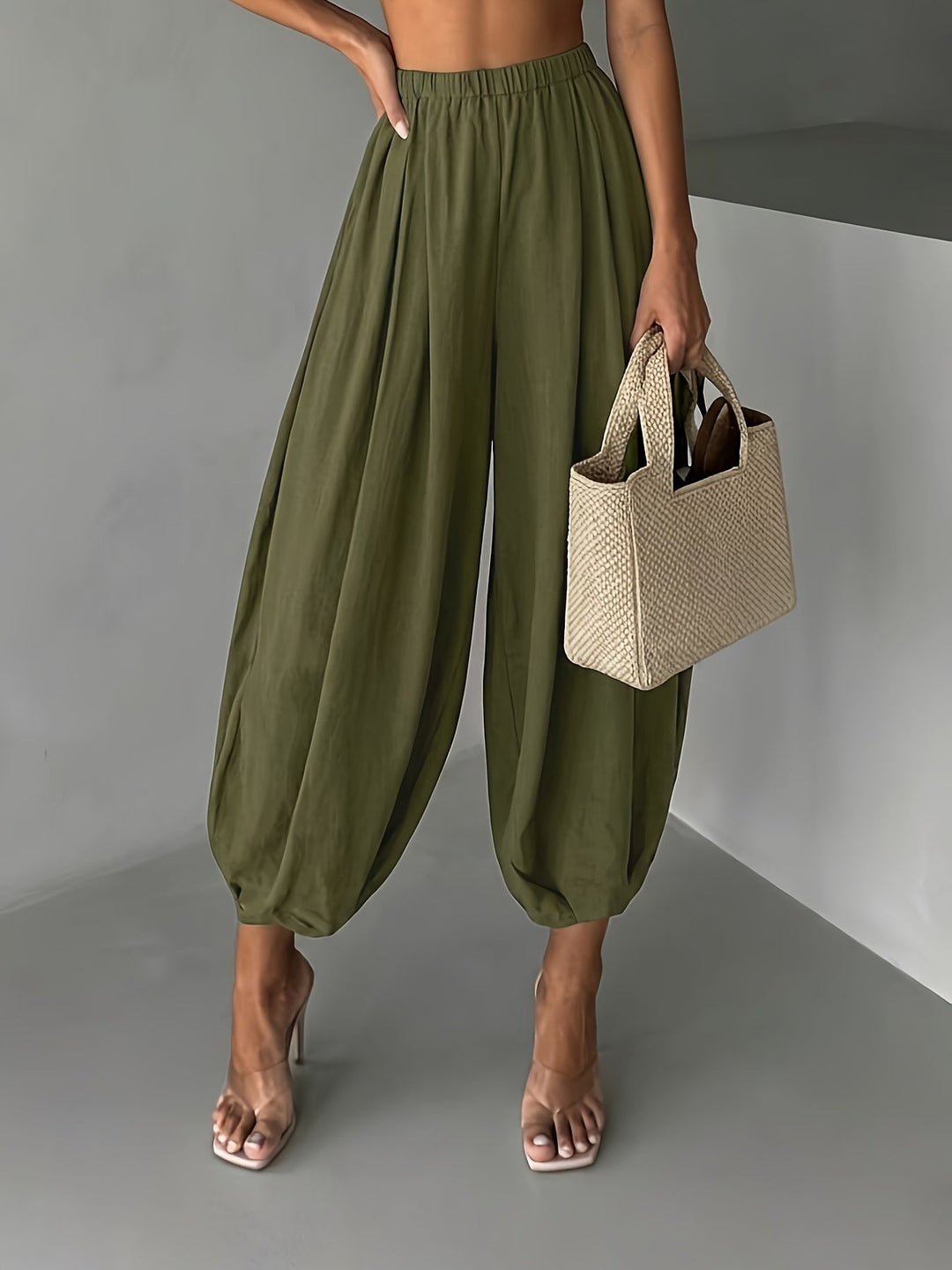 Harlyn™ Loose Fit Harem Pants with Relaxed Style