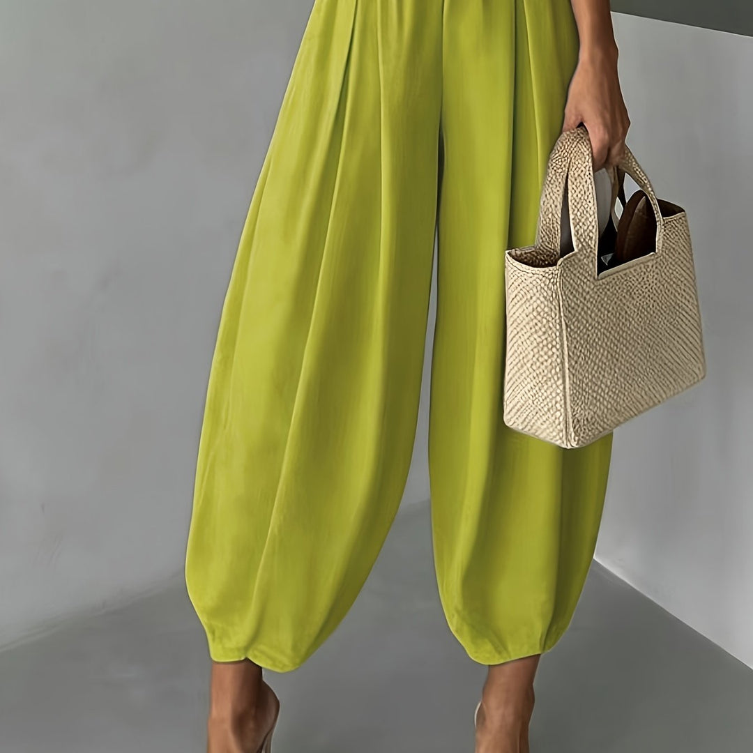 Harlyn™ Loose Fit Harem Pants with Relaxed Style