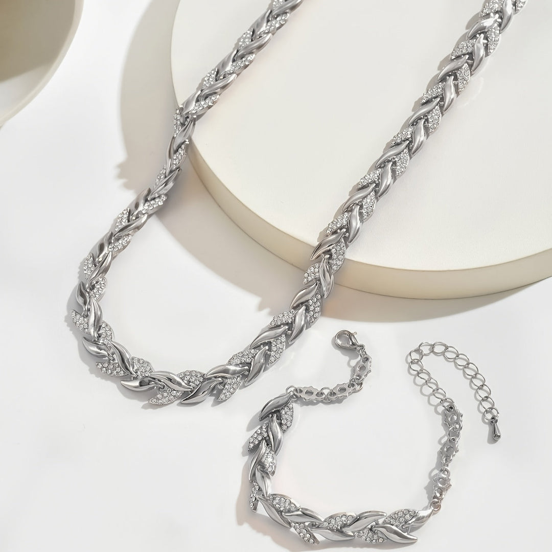 Ivessia™ Handmade Set Fish Tail Pendant and Bracelet