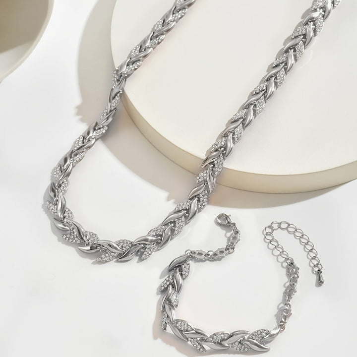Ivessia™ Handmade Set Fish Tail Pendant and Bracelet