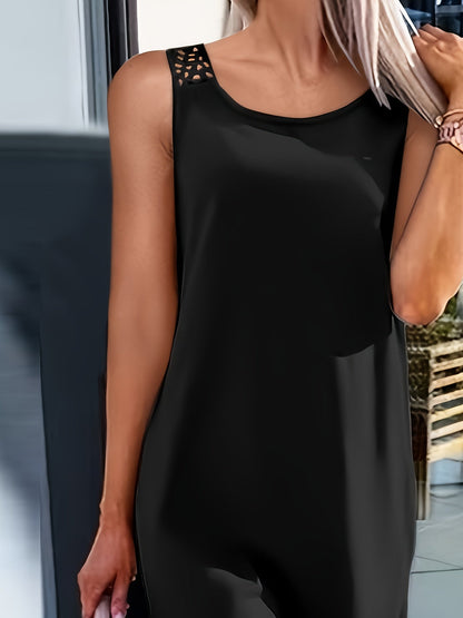 Umaira™ Sleeveless Lace Dress with Open Back