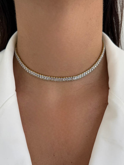 Audira™ Collar Baguette White