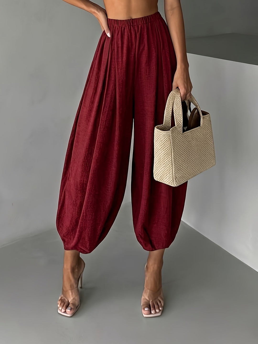 Harlyn™ Loose Fit Harem Pants with Relaxed Style