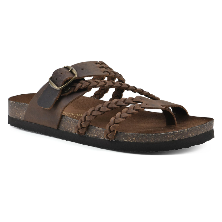 Pixith | Braided Cork Sandals