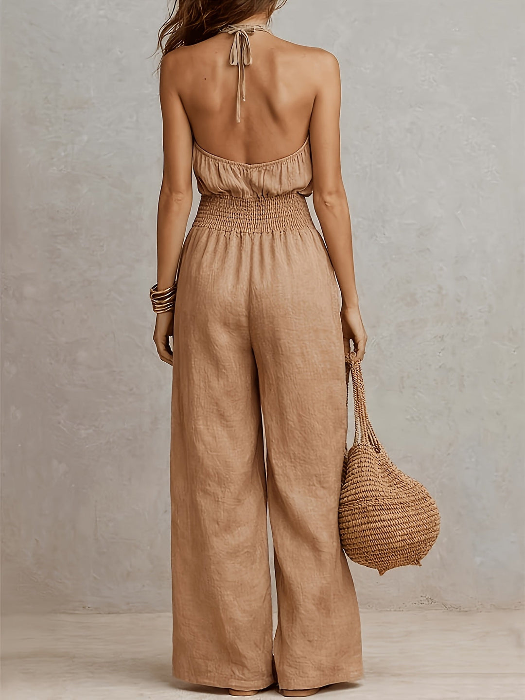 Lioraen™ Mono Elegant with Open Back and Relaxed Cut