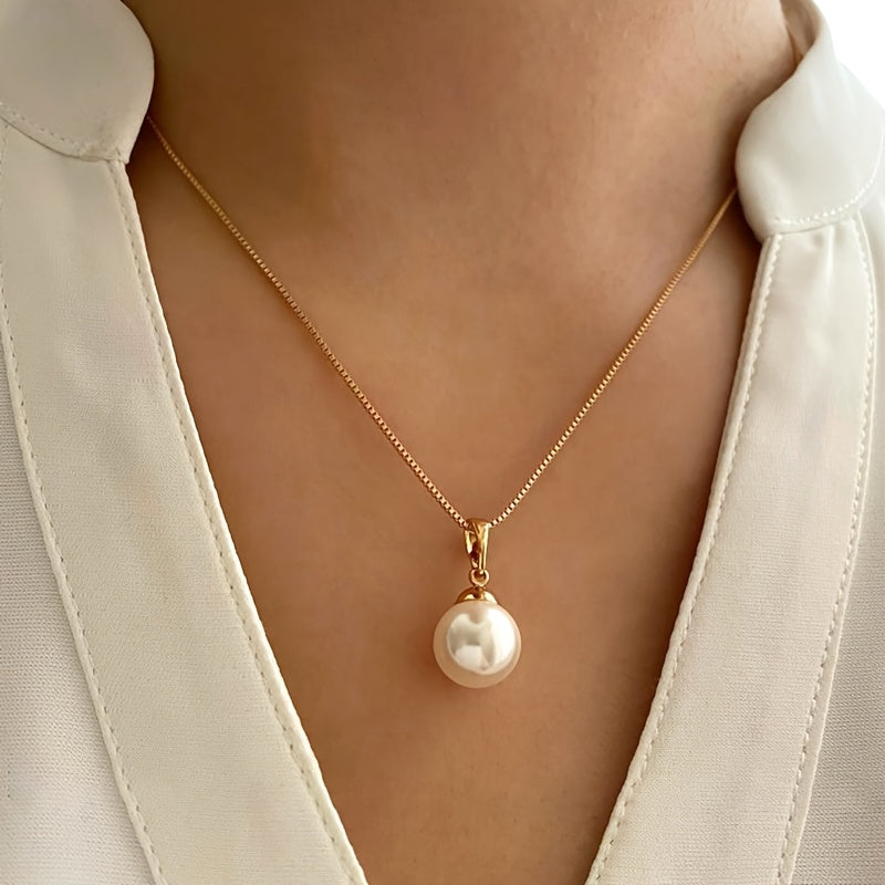 Isara™ Elegant Pearl Jewelry Set with Sophisticated Finish