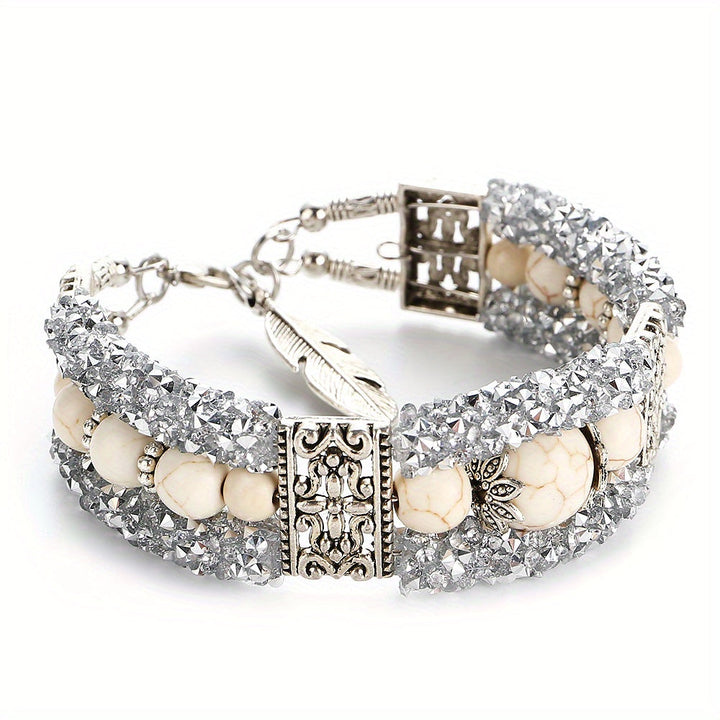 Jessae™ Natural Stone Bracelet with Artisan Style and Natural Energy