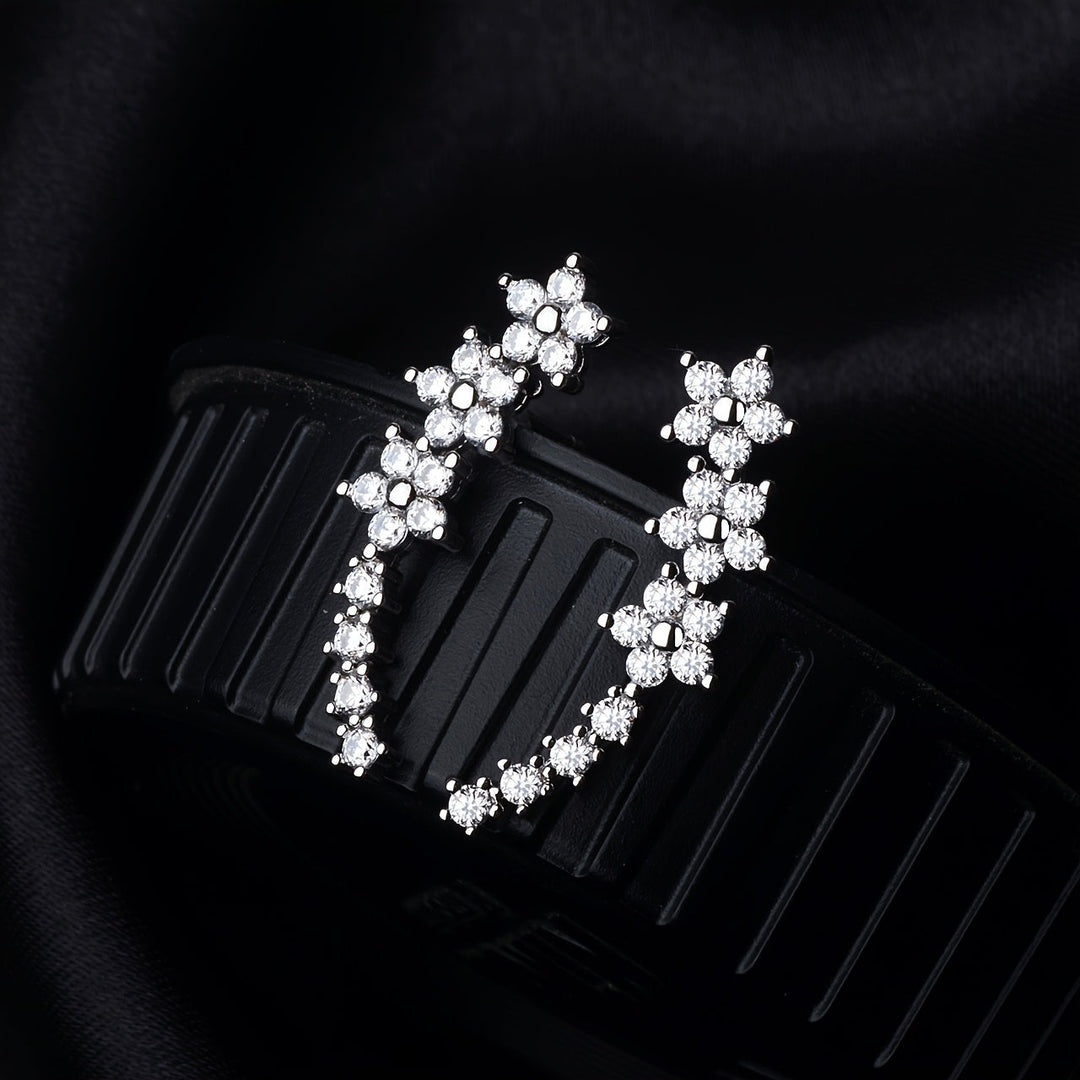 Soreya™ Elegant Floral Earrings with Timeless Style
